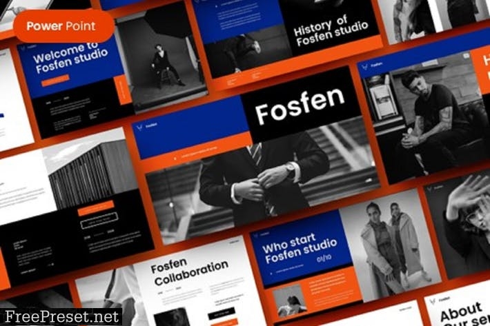 Fosfen – Business PowerPoint Template LRUZJ3M