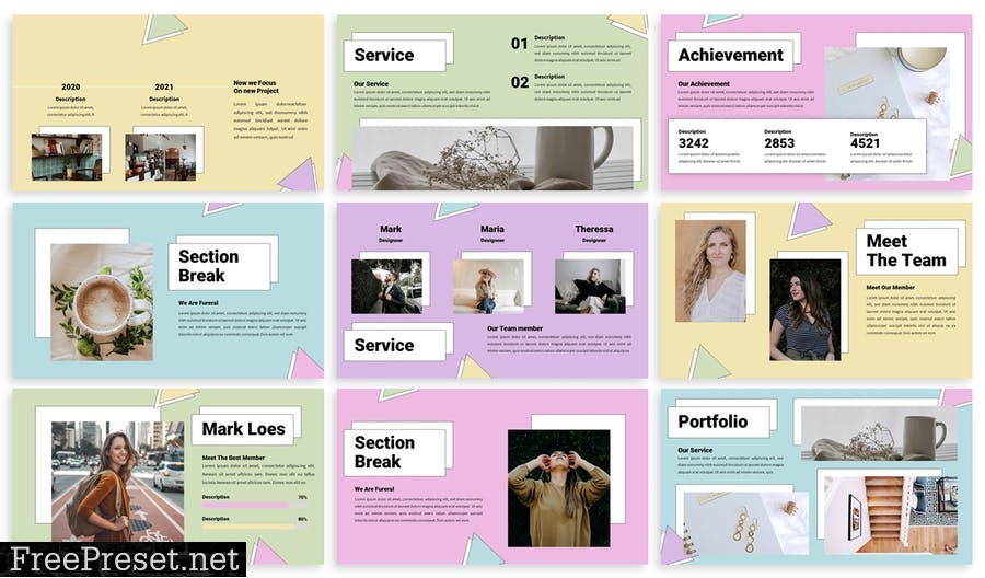 Franka - Creative Powerpoint Template EDRGC6U