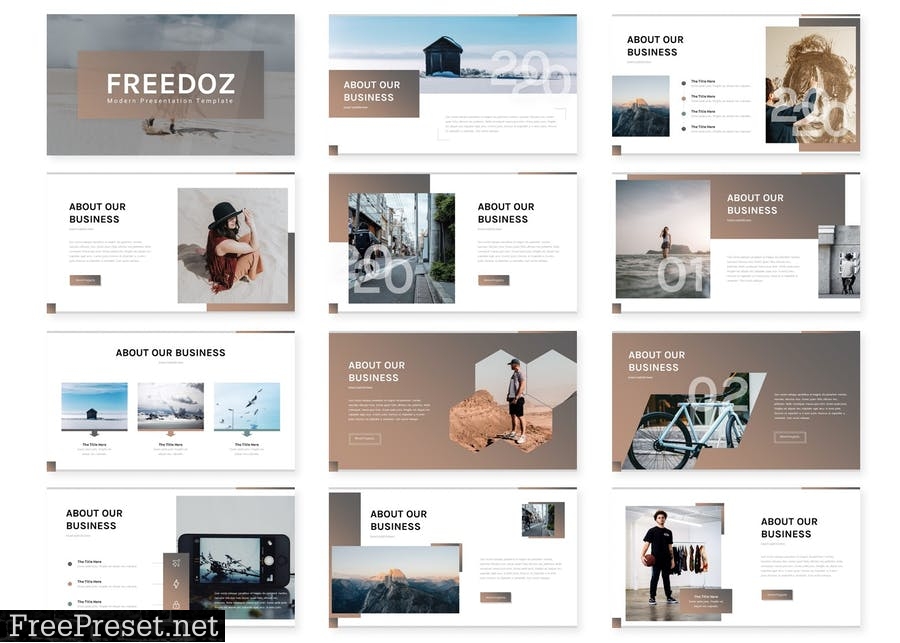 Freedoz - Presentation Template BAY62FH