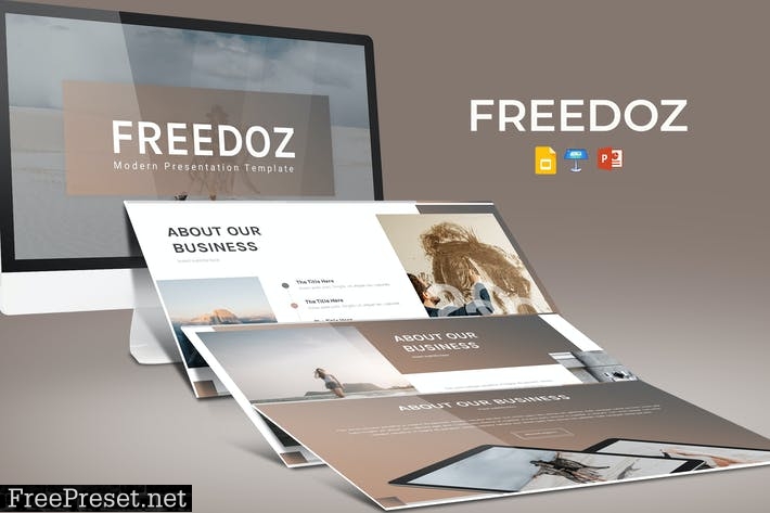 Freedoz - Presentation Template BAY62FH