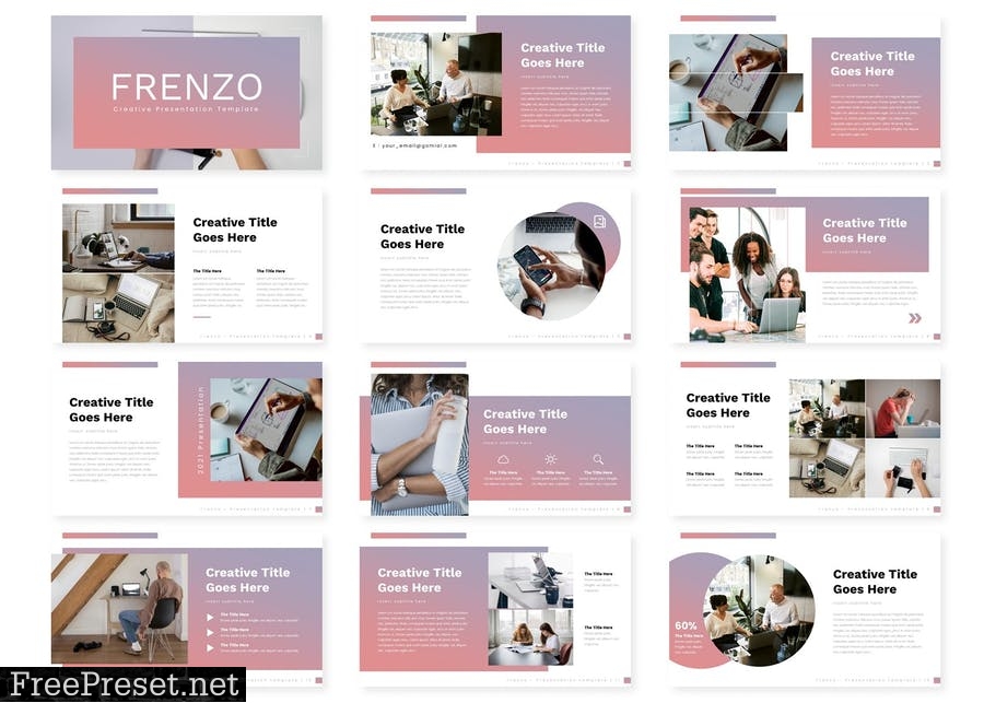 Frenzo - Presentation Template 8V4TWCB