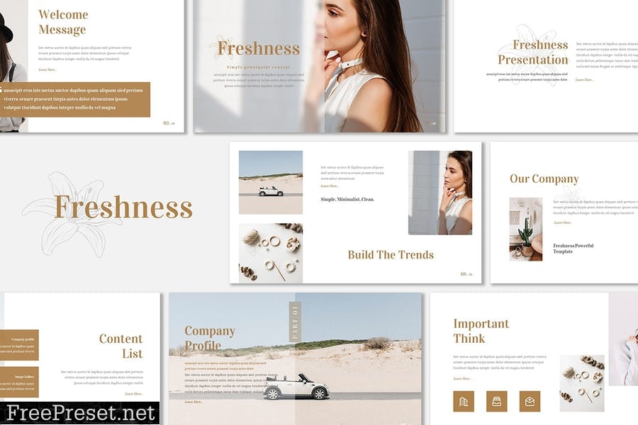 Freshness - Presentation Template 5REHXJU