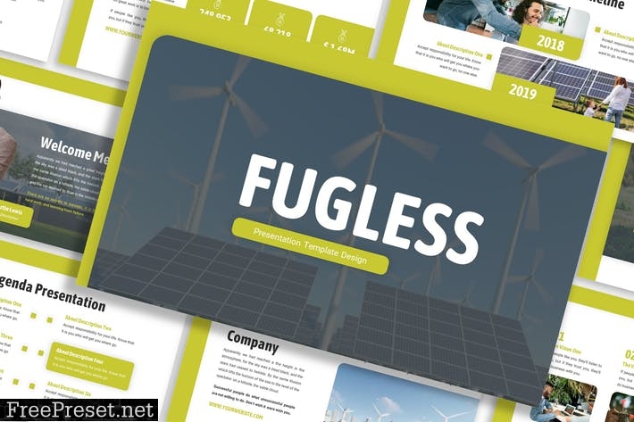 Fugless - Business Template Prensentation HMG2RTX