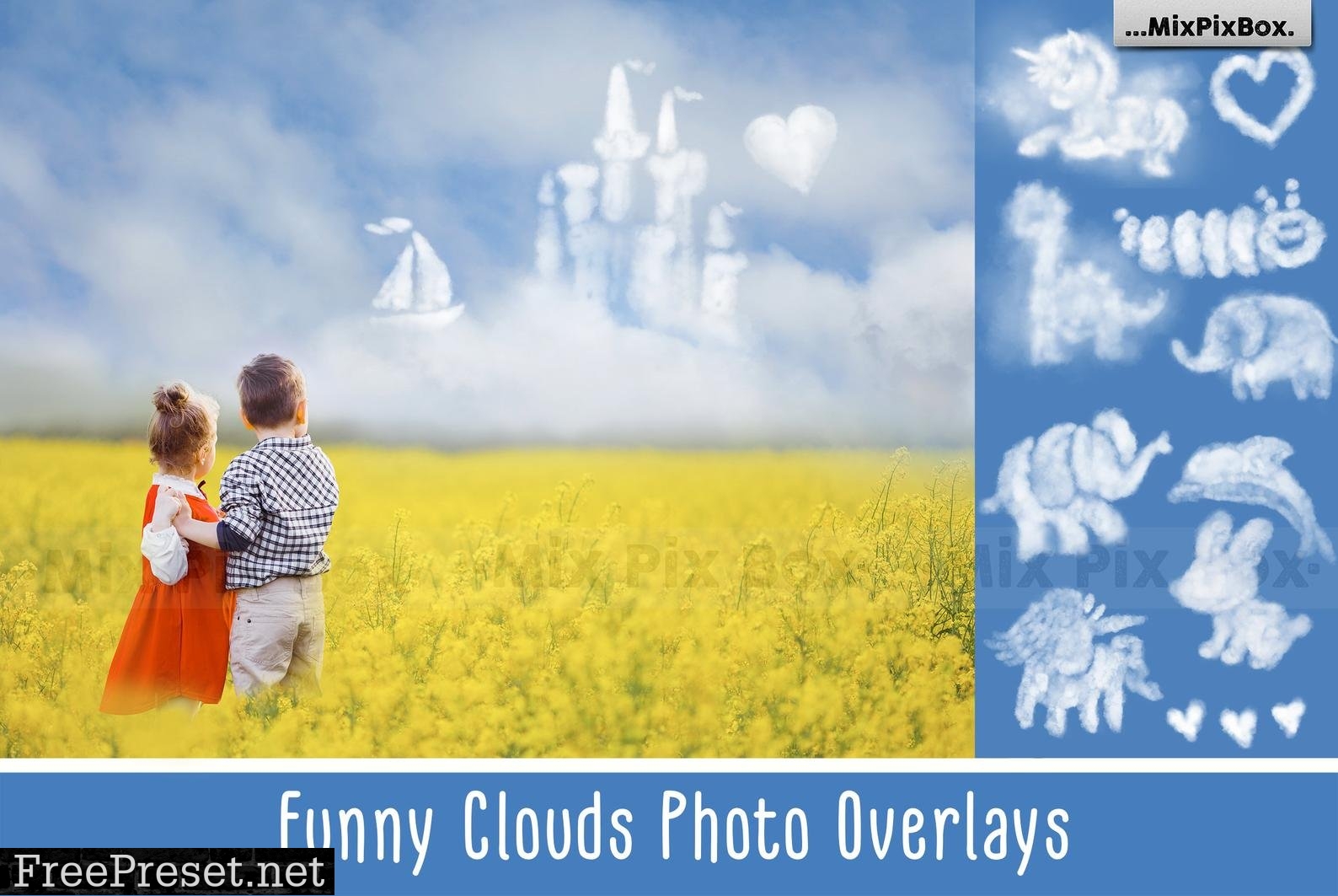 Funny Clouds Photo Overlays 6043289