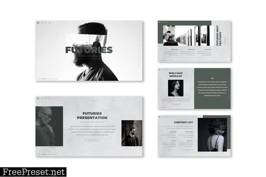 Futuries Presentation Template 2KTF7MF