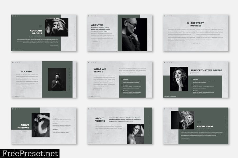 Futuries Presentation Template 2KTF7MF