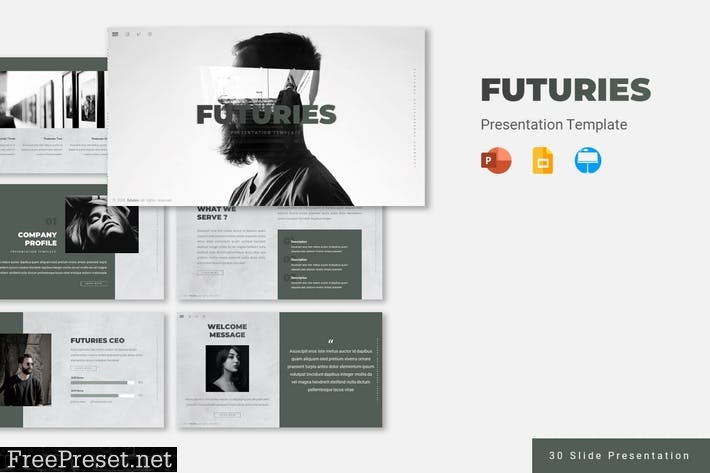 Futuries Presentation Template 2KTF7MF