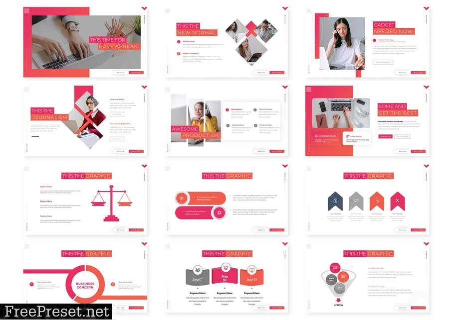 Gadgetions - Presentation Template CSUB8C9