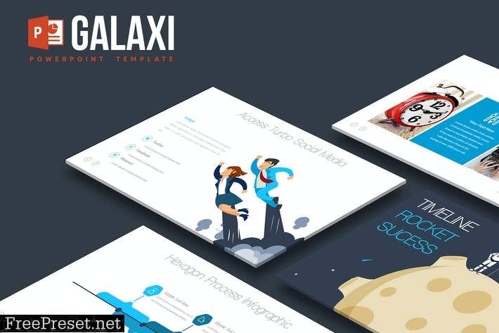 Galaxi Powerpoint Template LL4TV8