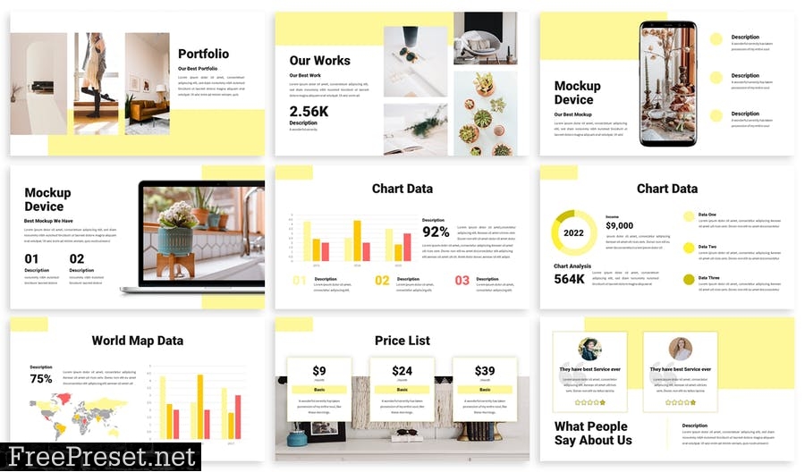 Galeon - Business Powerpoint Template 6AGQLXB