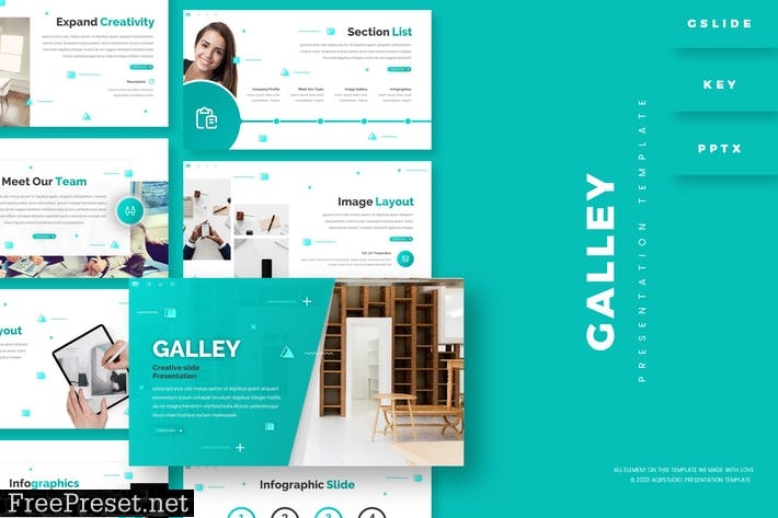 Galley - Presentation Template PSDW89Y