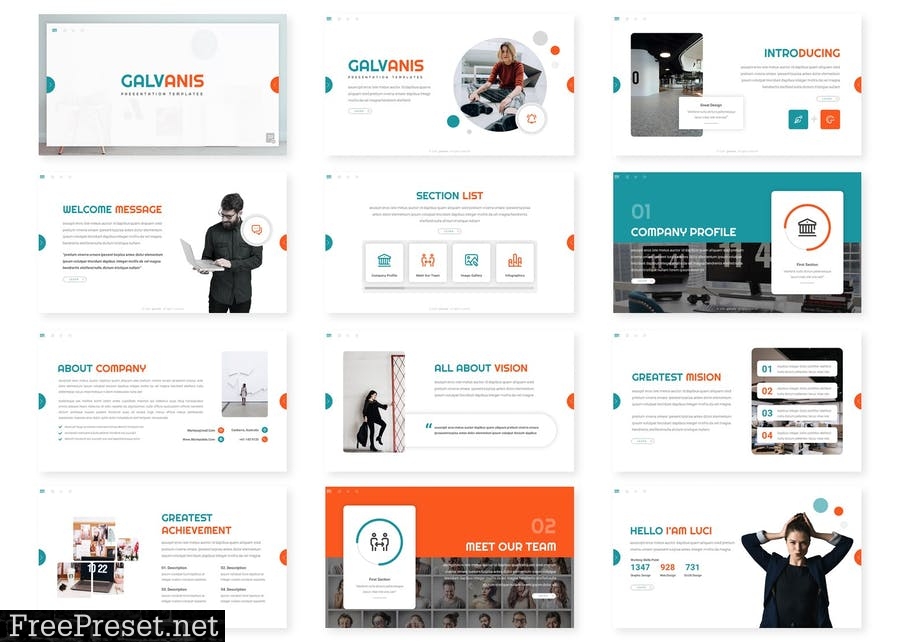 Galvanis - Presentation Template NQ7P3CM