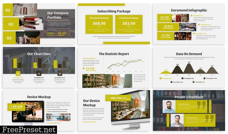 Garamond - Business Template Prensentation 9WNXY88