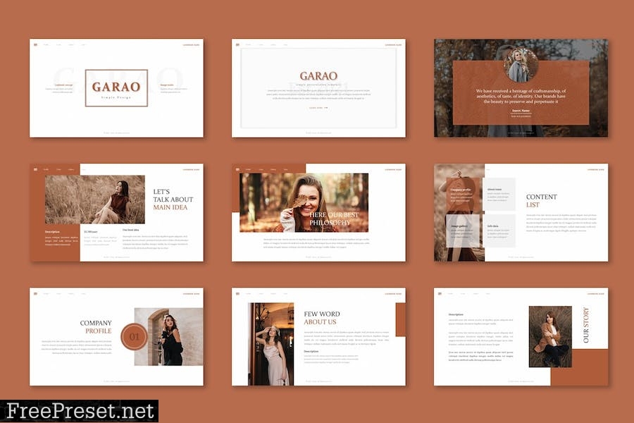 Garao - Powerpoint Template RGR8PUE