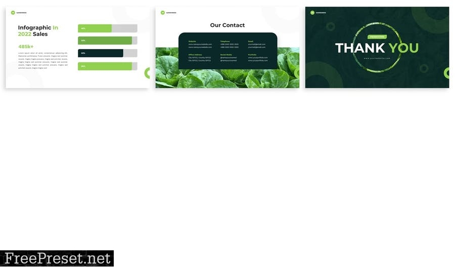 Gardegreen - Powerpoint Presentation Template ZBJN8V7