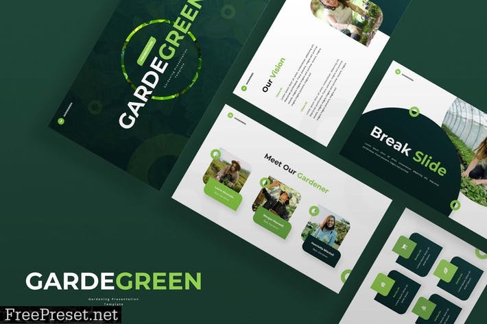 Gardegreen - Powerpoint Presentation Template ZBJN8V7