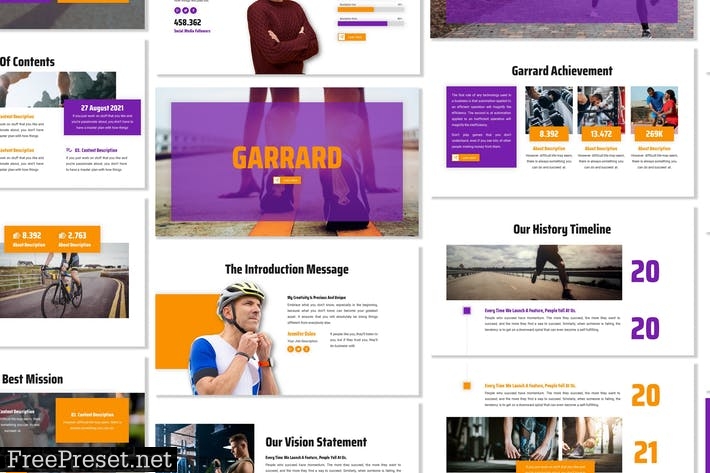 Garrard - Sports Template Prensentation HDGASAZ