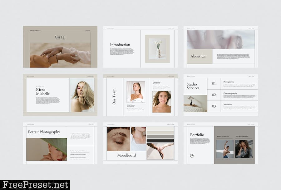 Gatji - Powerpoint Template 29YX7TD