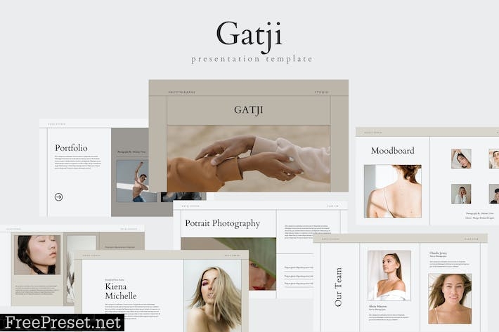 Gatji - Powerpoint Template 29YX7TD