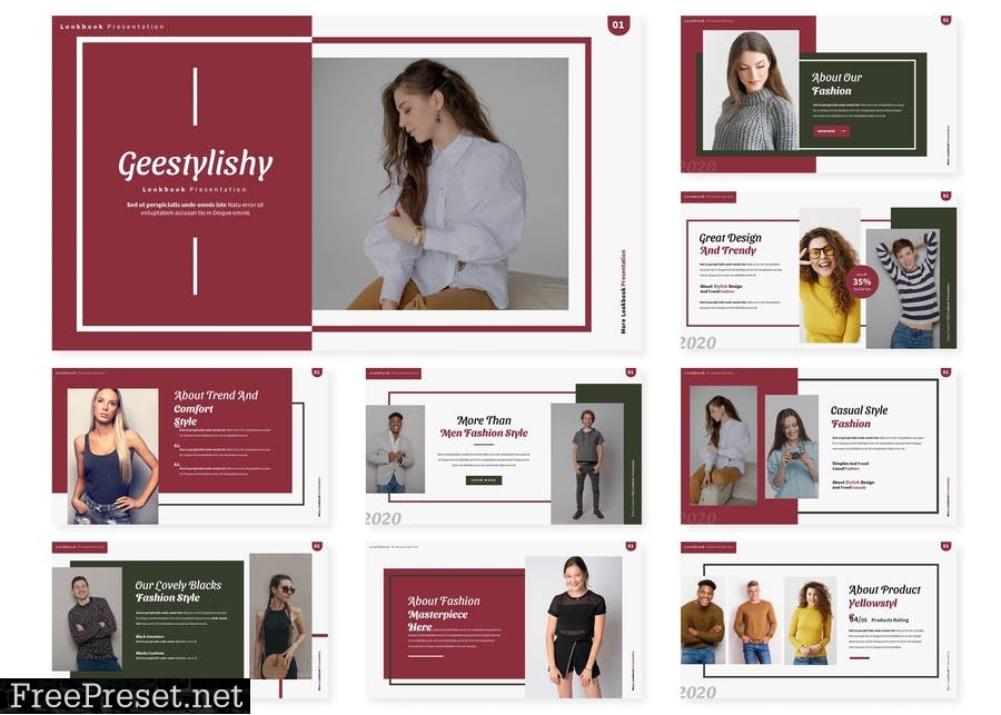 Geestylishy | Powerpoint, Keynote, Google Slides 64EM65M