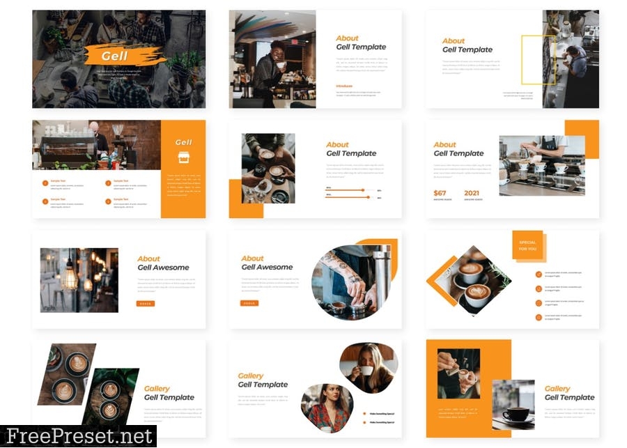 Gell - Presentation Template BS7GZE5