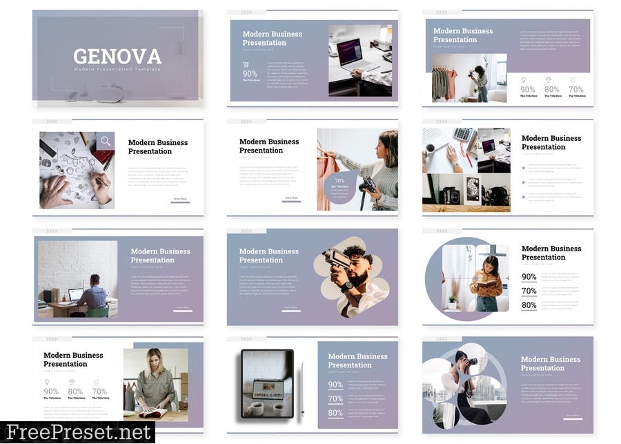 Genova - Presentation Template C4SFR6P