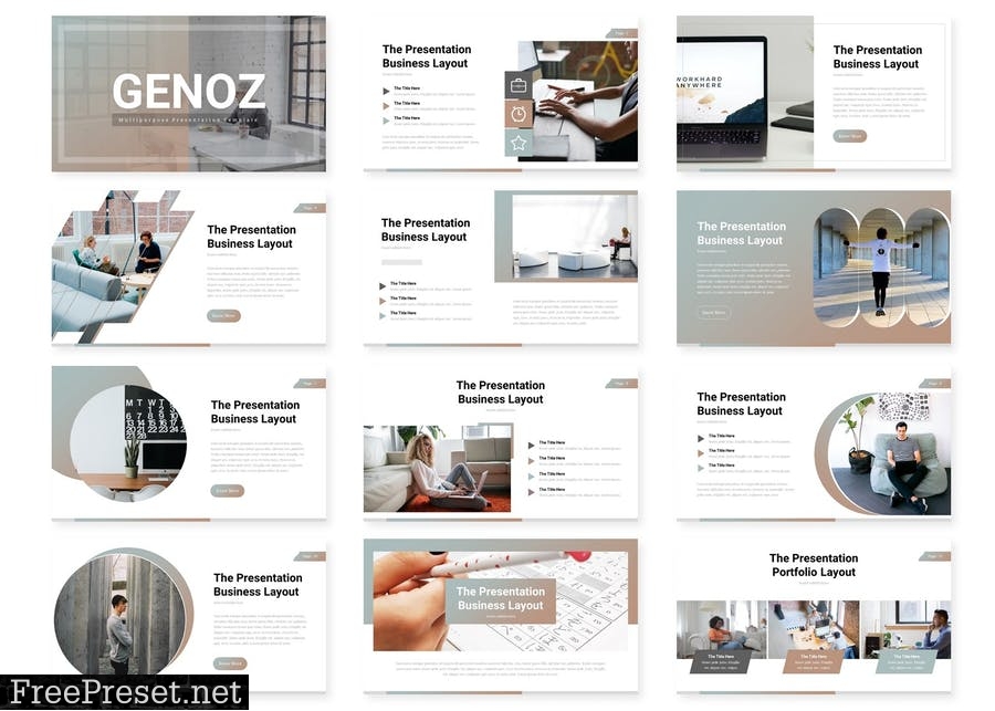 Genoz - Presentation Template SCE85BE