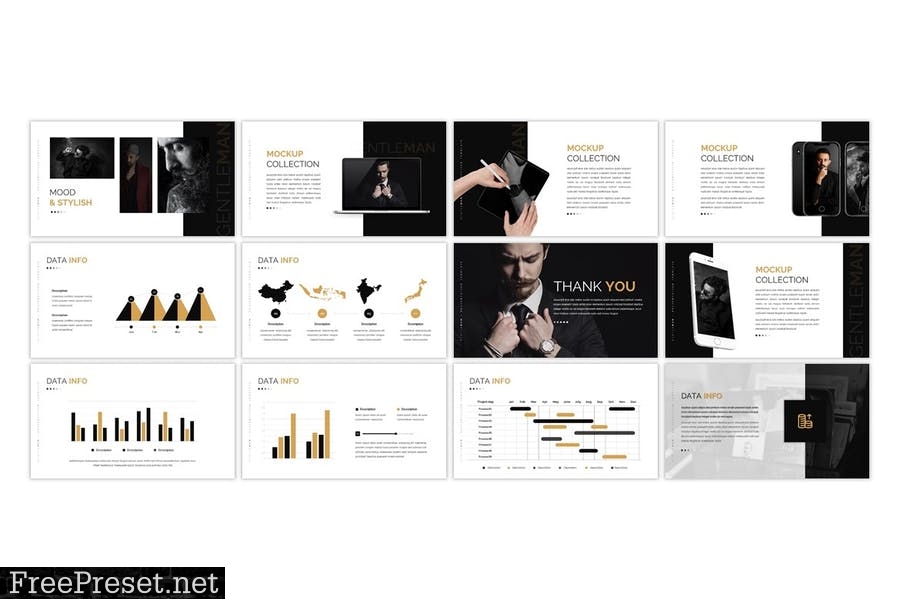 Gentleman - Presentation Template HHWCSNC