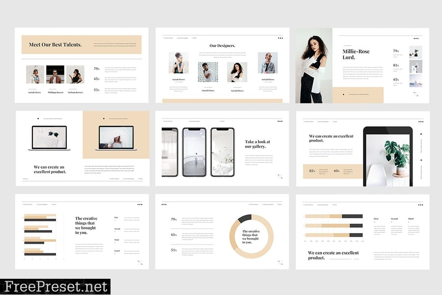 Genz - Personal Portfolio Presentation Template YMDTHEN