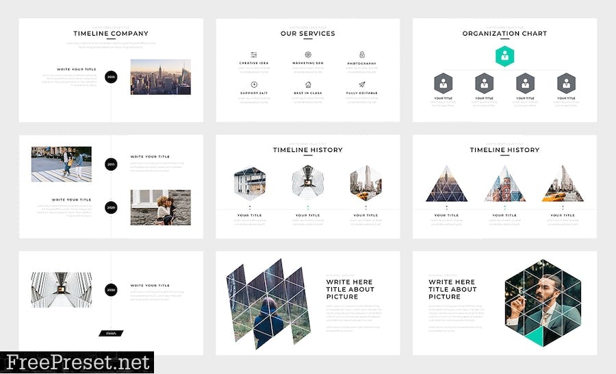 Geometry - Minimal Powerpoint Template 5S8JZ8V