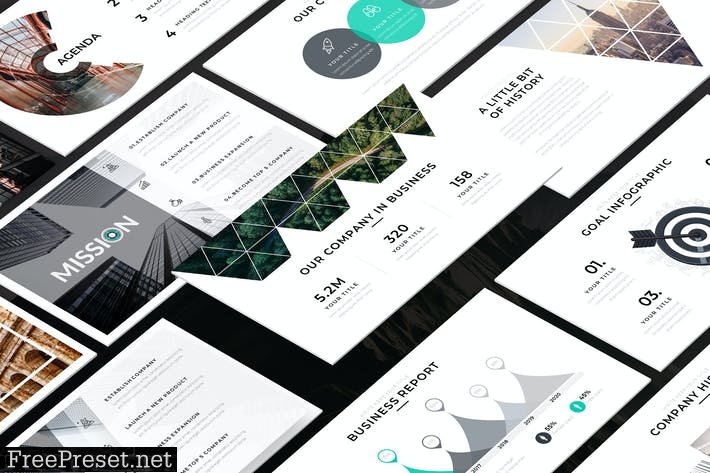 Geometry - Minimal Powerpoint Template 5S8JZ8V