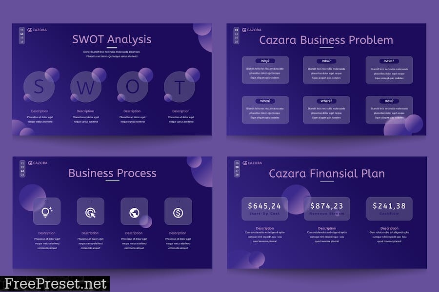 Glasmorphism Powerpoint Business Plan Presentation JBNE5Y4