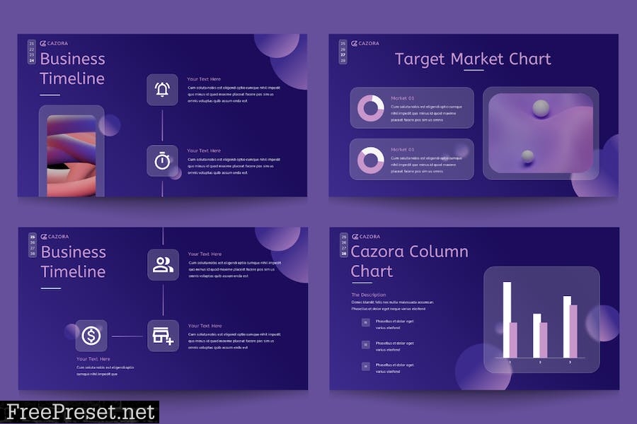 Glasmorphism Powerpoint Business Plan Presentation JBNE5Y4