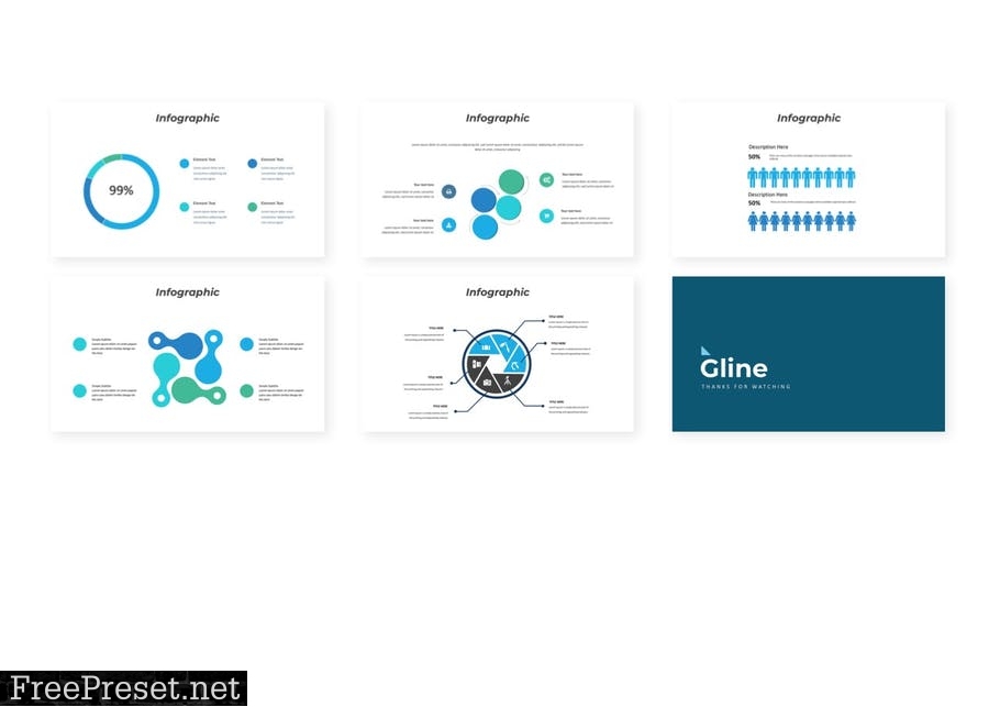 Gline - Presentation Template TQZJX75