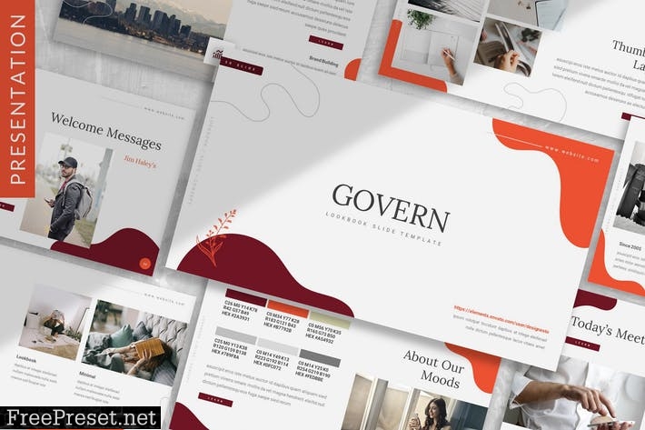 Govern - Business Agency Prensentation Template YBA4JT4