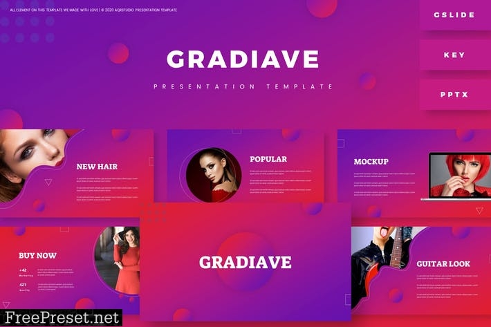 Gradiave - Presentation Template W2VFXS2