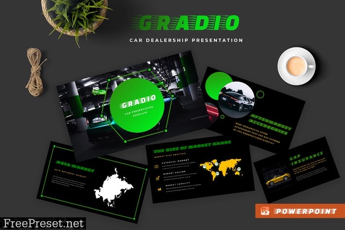 Gradio Car Dealership Powerpoint Presentation BZ4H2K