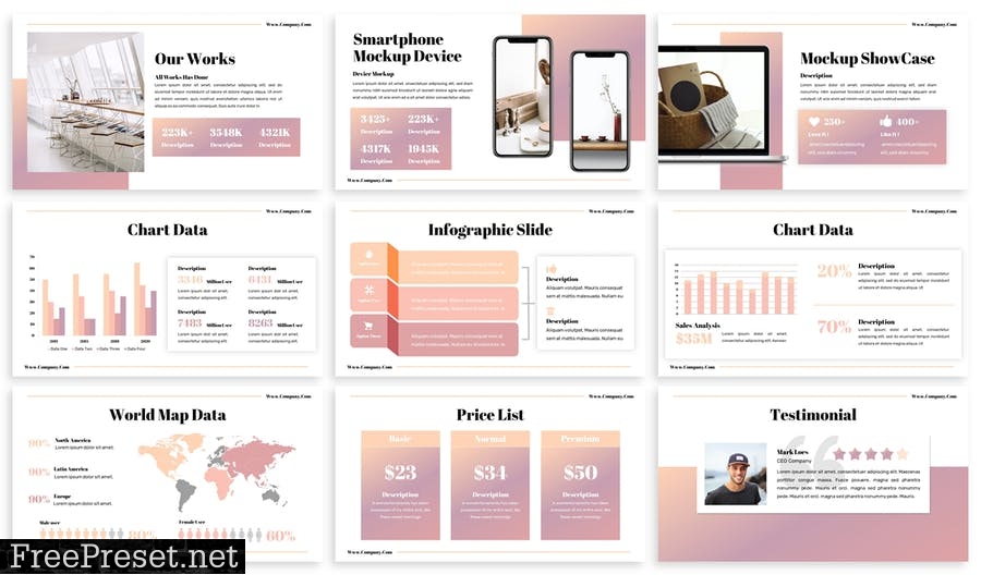 Grandas - Business Powerpoint Template C9F6J34