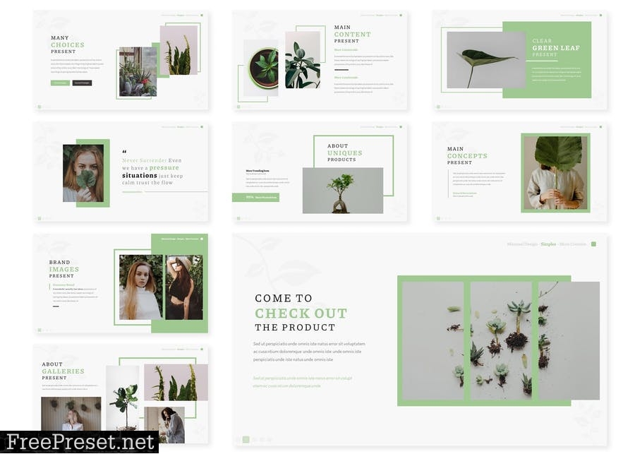 Greeniest | Presentation Template 83Z9REA