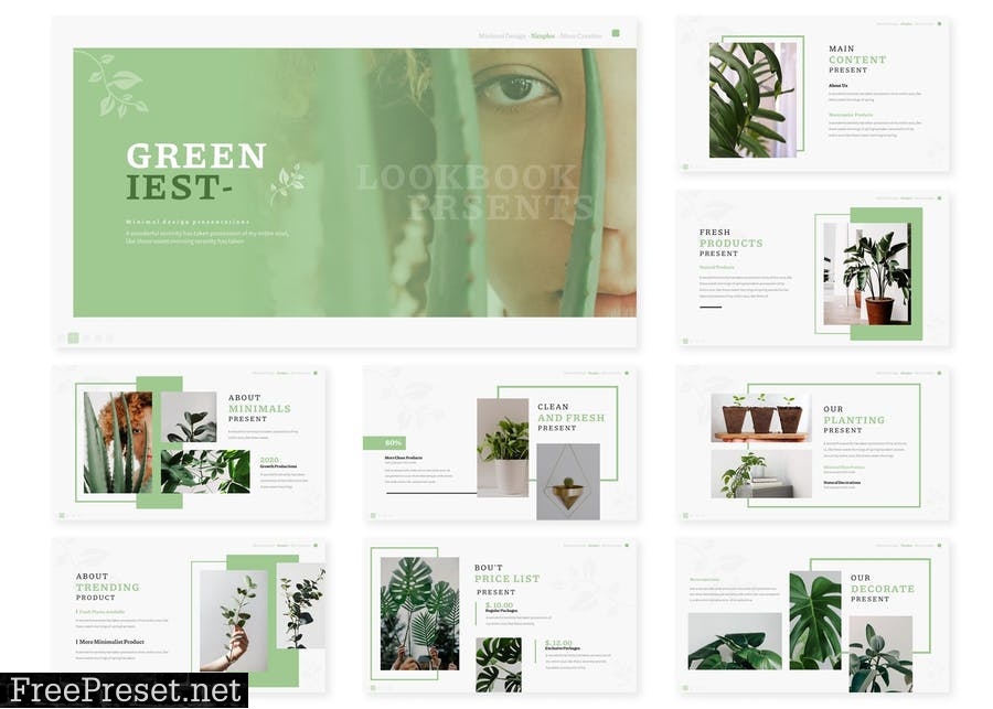 Greeniest | Presentation Template 83Z9REA