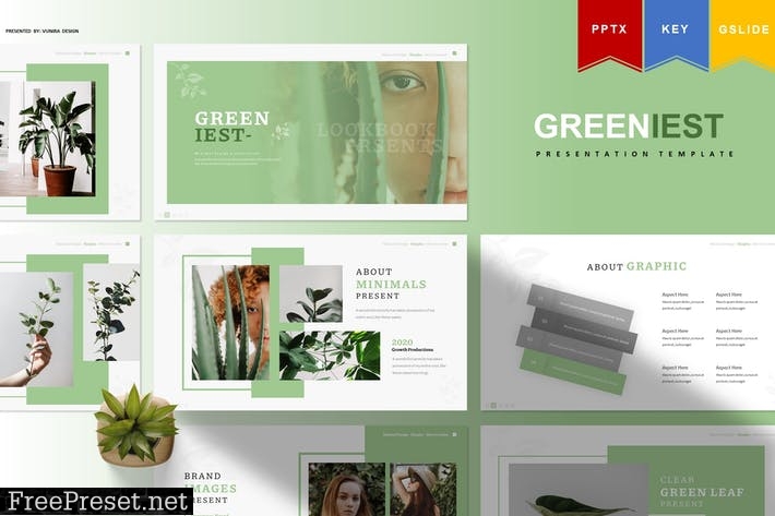 Greeniest | Presentation Template 83Z9REA