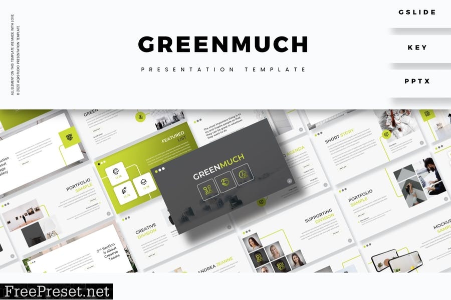 Greenmuch - Presentation Template HBFSXFV