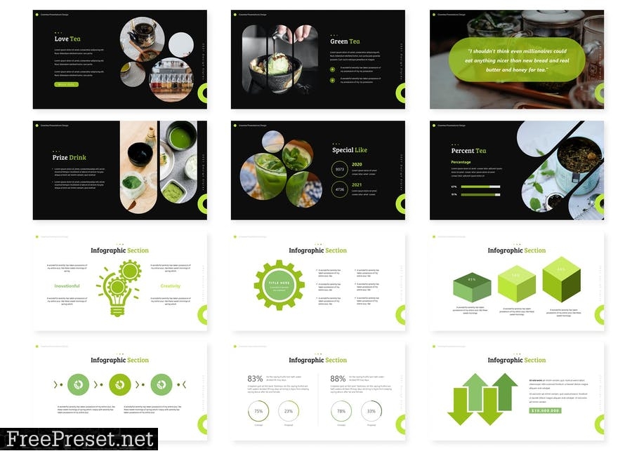 Greentea - Presentation Template 4ANNSDJ