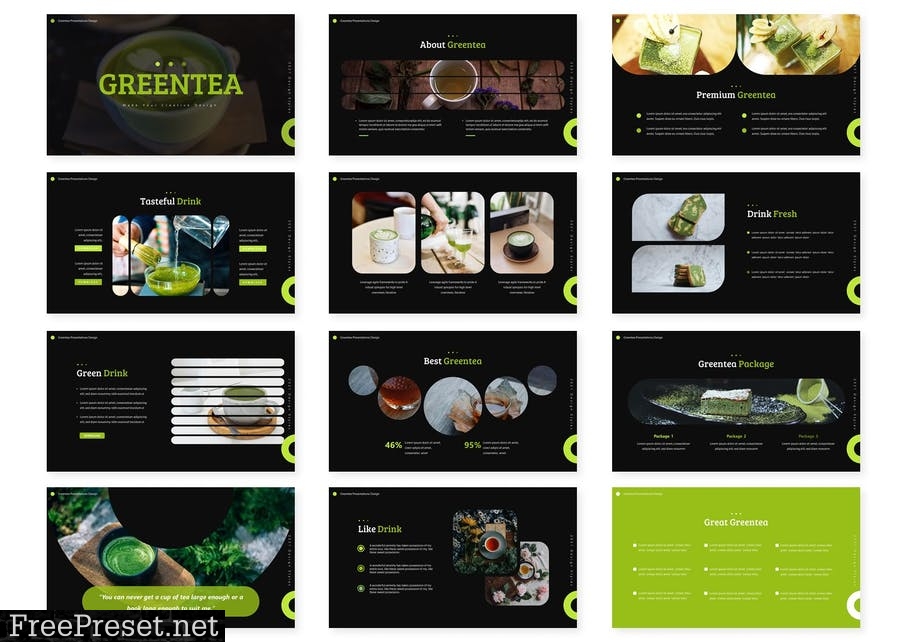 Greentea - Presentation Template 4ANNSDJ