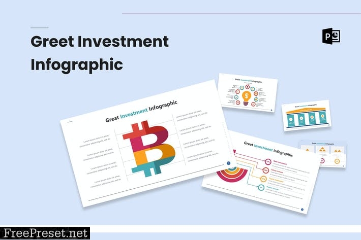 Greet Investment Infographic Presentation P-Point FW5HDKL