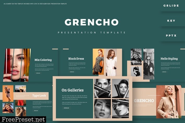 Grencho - Presentation Template F9ATUCD