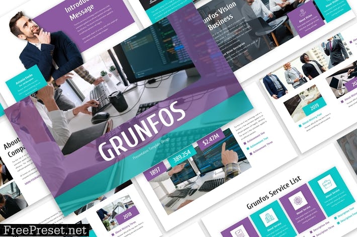 Grunfos - Business Template Prensentation 4R2ALRS