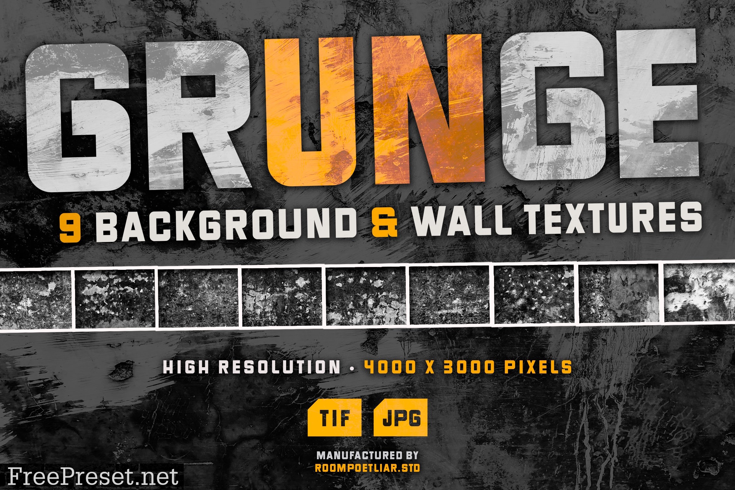 Grunge Wall Textures Co.01 6845206