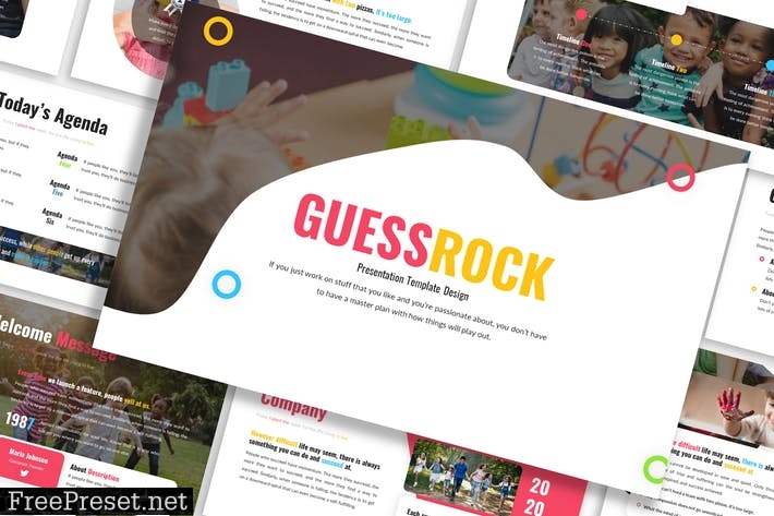 Guessrock - Business Template Prensentation 7X5WE76