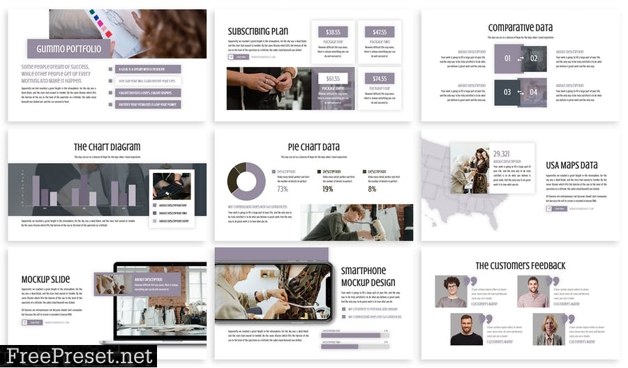 Gummo - Business Template Prensentation WGNM9W3